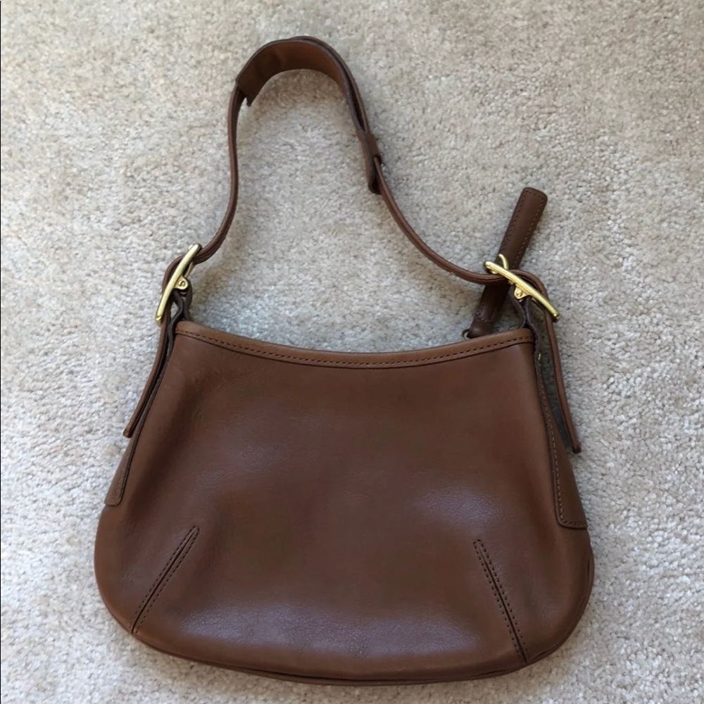 Brown slightly Used Coach Purse